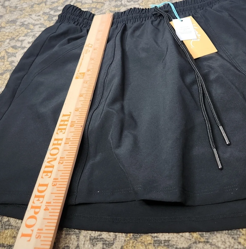 Women's Quick Dry Board Skirt with Pockets - Kona Sol Black S - Picture 8 of 13